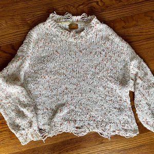 Confetti Crop Sweater